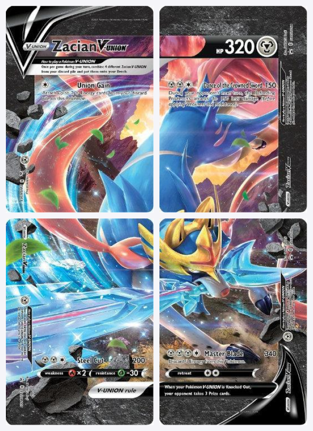 Zacian V-union completo